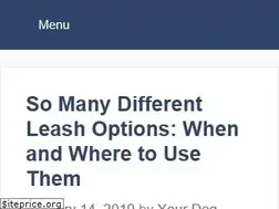 Sites similar to yourdogadvisor.com