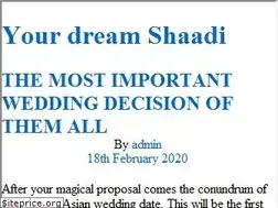 Sites similar to yourdreamshaadi.co.uk