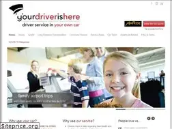 Sites similar to yourdriverishere.com