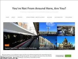 Sites similar to yourenotfromaroundhere.com