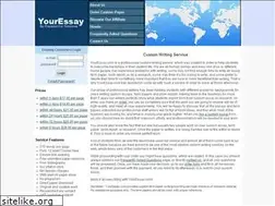 Sites similar to youressay.com