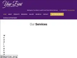 Sites similar to youreventpartyrental.com