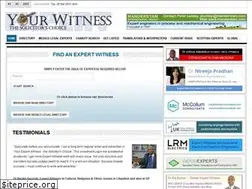 Sites similar to yourexpertwitness.co.uk