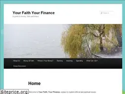 Sites similar to yourfaithyourfinance.org