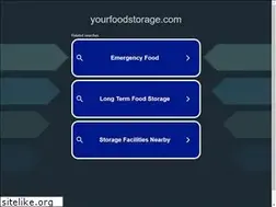 Sites similar to yourfoodstorage.com