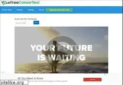 Sites similar to yourfreecareertest.com