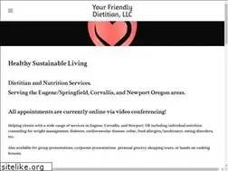 Sites similar to yourfriendlydietitian.com