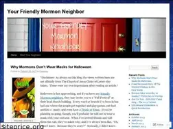 Sites similar to yourfriendlymormonneighbor.wordpress.com