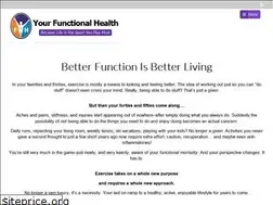Sites similar to yourfunctionalhealth.com