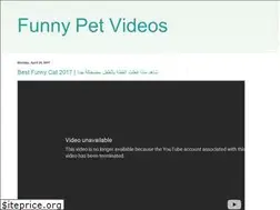 Sites similar to yourfunnypetvideos.blogspot.com