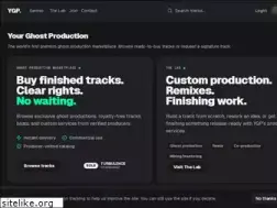 Sites similar to yourghostproduction.com