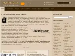 Sites similar to yourghoststories.com