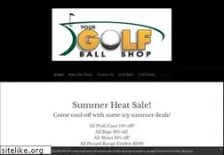 Sites similar to yourgolfballshop.com