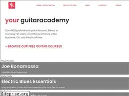 Sites similar to yourguitaracademy.com