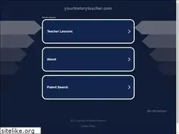 Sites similar to yourhistoryteacher.com