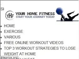 Sites similar to yourhomefitness.org