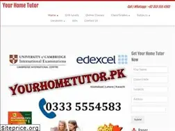 Sites similar to yourhometutor.pk