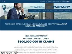 Sites similar to yourinsuranceattorney.com