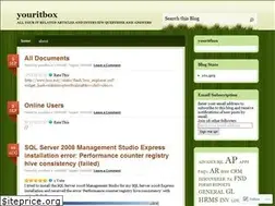 Sites similar to youritbox.wordpress.com
