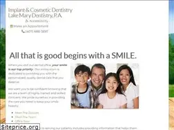 Sites similar to yourlakemarydentist.com