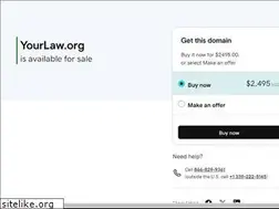 Sites similar to yourlaw.org