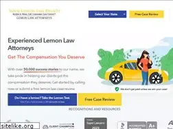 Sites similar to yourlemonlawrights.com