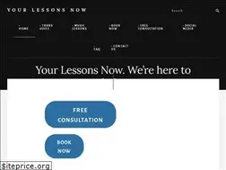 Sites similar to yourlessonsnow.com