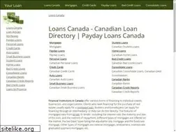 Sites similar to yourloan.ca