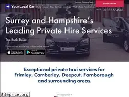 Sites similar to yourlocalcar.co.uk