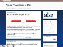 Sites similar to yourmansfieldisd.blogspot.com