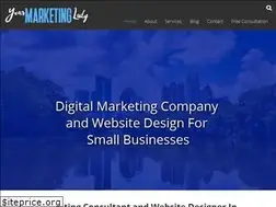 Sites similar to yourmarketinglady.com