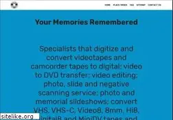 Sites similar to yourmemoriesremembered.com