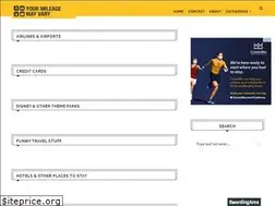 Sites similar to yourmileagemayvary.net