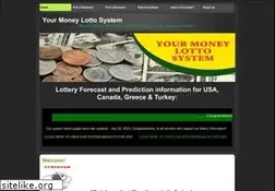 Sites similar to yourmoneylottottsystem.com