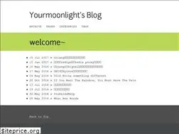 Sites similar to yourmoonlight.com