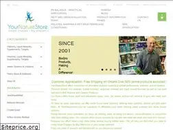 Sites similar to yournaturestore.com