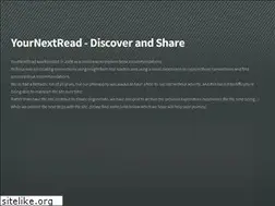 Sites similar to yournextbook.com