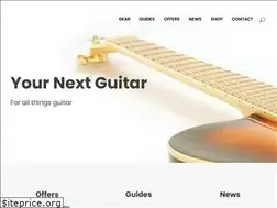 Sites similar to yournextguitar.com