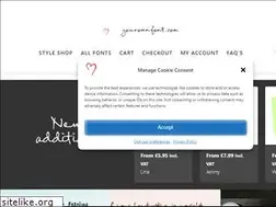 Sites similar to yourownfont.com