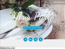 Sites similar to yourpartyrentalcompany.com