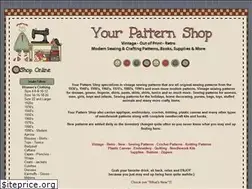 Sites similar to yourpatternshop.com