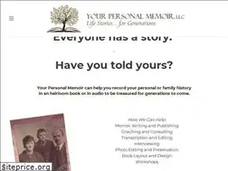 Sites similar to yourpersonalmemoir.com