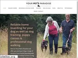 Sites similar to yourpetsparadise.co.uk