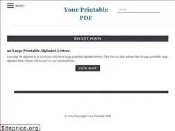Sites similar to yourprintablepdf.com