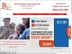 Sites similar to yourpublicadjuster.us