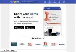 Sites similar to yourquote.in