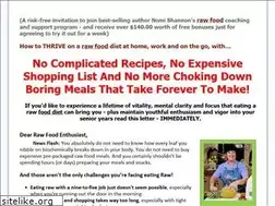 Sites similar to yourrawfooddiet.com