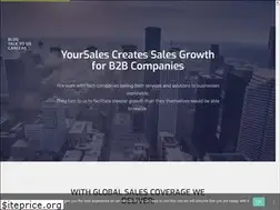 Sites similar to yoursales.com