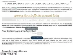 Sites similar to yoursarasotarealestate.com