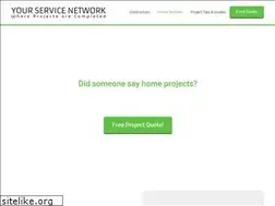 Sites similar to yourservicenetwork.com